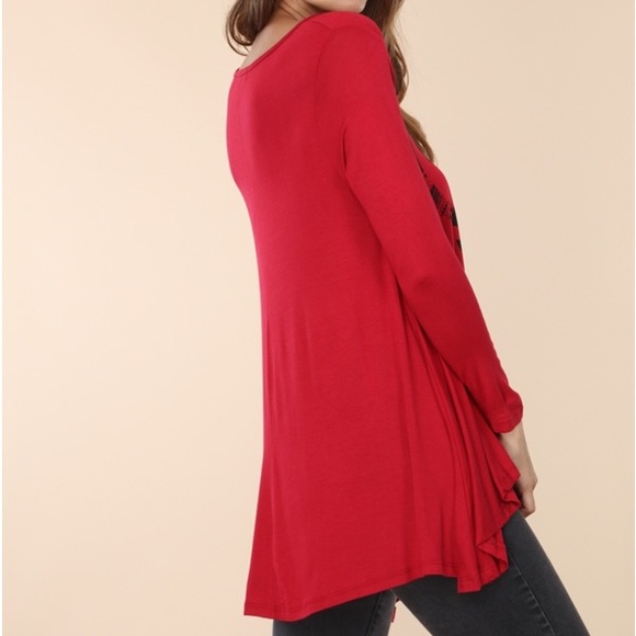 New boutique red deer head top - Picture 3 of 3